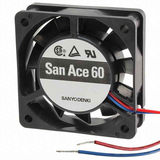 109P0624M702 FAN AXIAL 60X15MM 24VDC WIRE