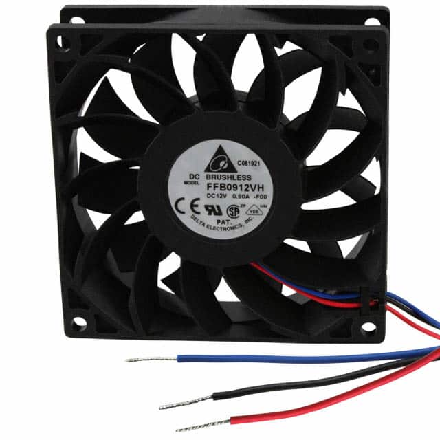 FFB0912VH-F00 FAN AXIAL 92X25.4MM 12VDC WIRE