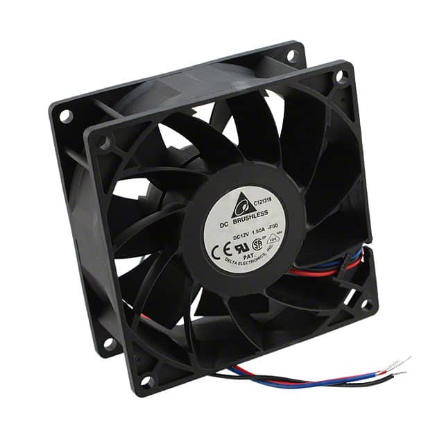 FFB0912EHE-F00 FAN AXIAL 92X38MM 12VDC WIRE