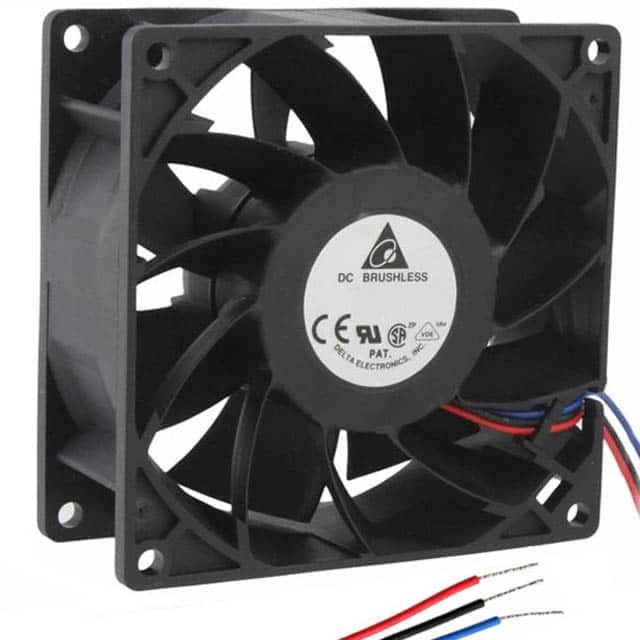 FFB1312VHE-F00 FAN AXIAL 127X38MM 12VDC WIRE