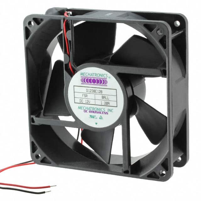 G1238E12B1-FSR-WS FAN AXIAL 119X38MM 12VDC WIRE