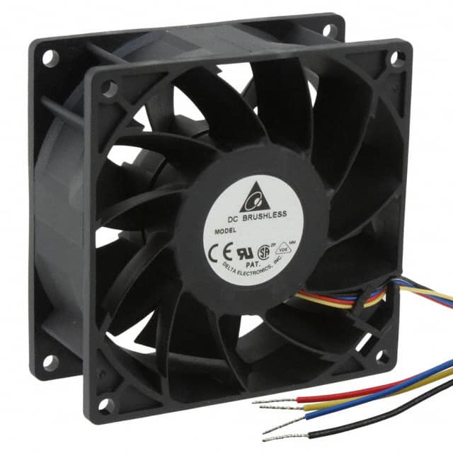 FFC0912DE-SP13 FAN AXIAL 92X38MM 12VDC WIRE