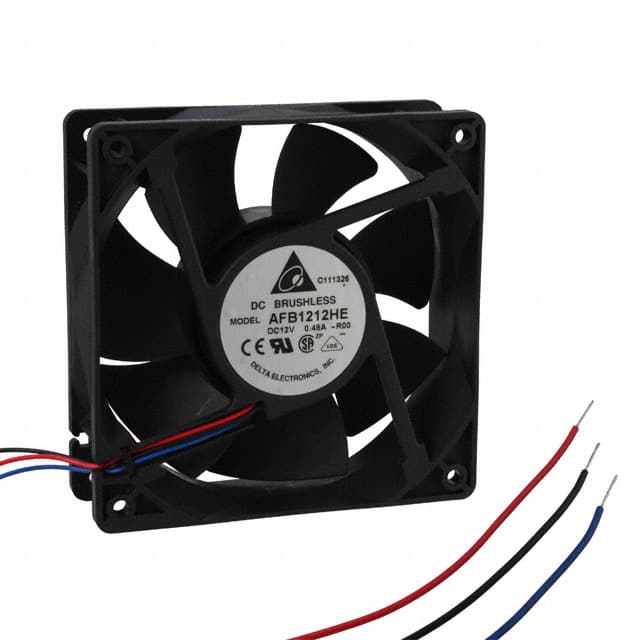 AFB1212HE-R00 FAN AXIAL 120X38MM 12VDC WIRE