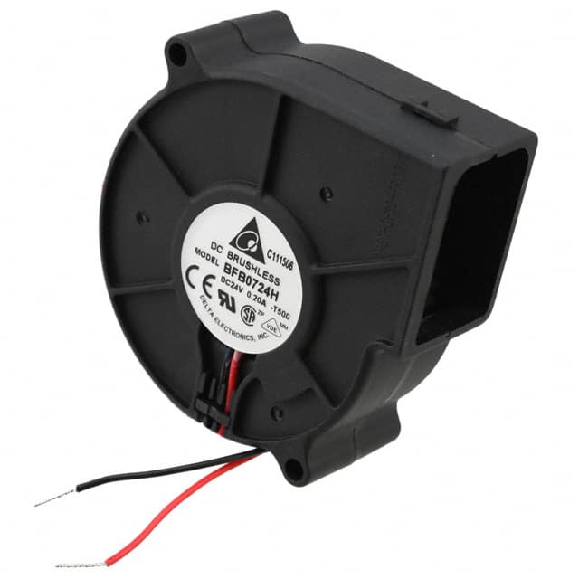 BFB0724H-T500 FAN BLOWER 75.7X30MM 24VDC WIRE