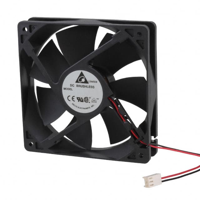 1-NPO/603-1338 FAN AXIAL 120X25.4MM 12VDC RECT
