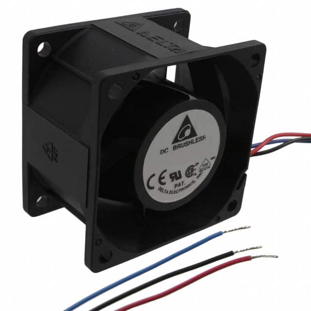 PFB0612UHE-T50F FAN AXIAL 60X38MM 12VDC WIRE