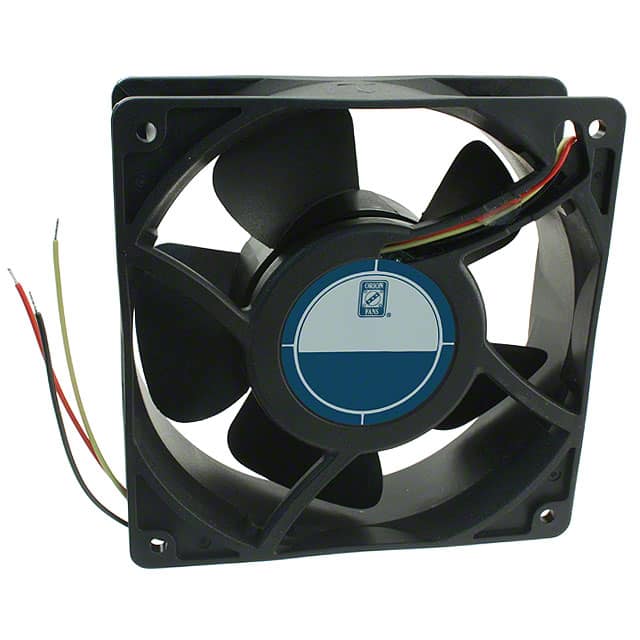 OD1238-12HB02A FAN AXIAL 120X38MM 12VDC WIRE