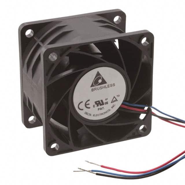 PFR0612UHE-F00 FAN AXIAL 60X38MM 12VDC WIRE