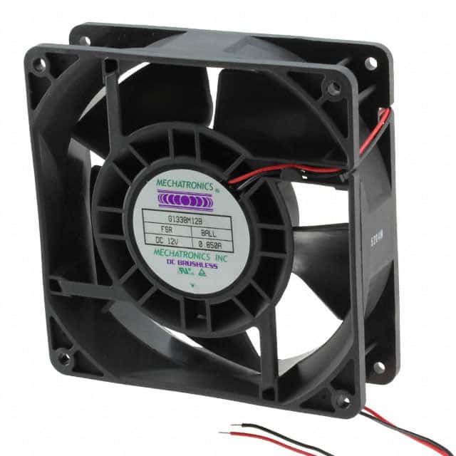 G1338S12B-FSR FAN AXIAL 127X38MM 12VDC WIRE
