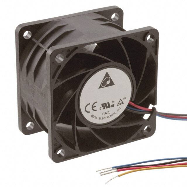 PFR0612XHE-F00 FAN AXIAL 60X38MM 12VDC WIRE
