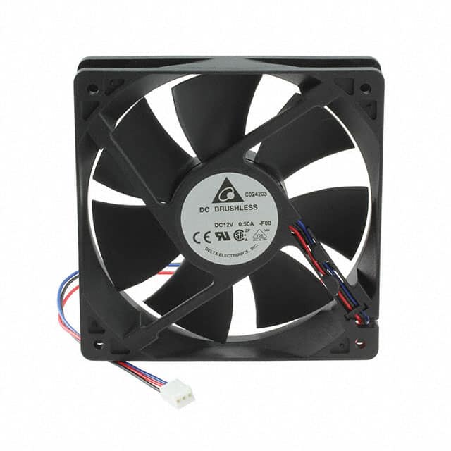 1-NPT/603-1331 FAN AXIAL 120X25.4MM 12VDC RECT