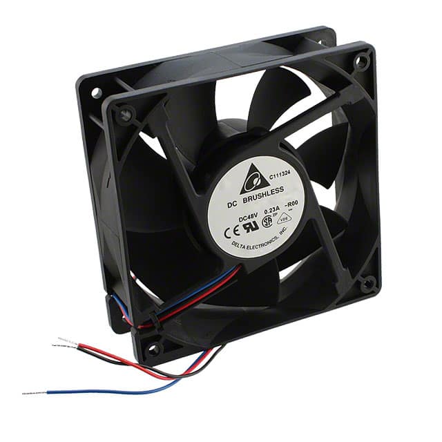 AFB1248HHE-R00 FAN AXIAL 120X38MM 48VDC WIRE