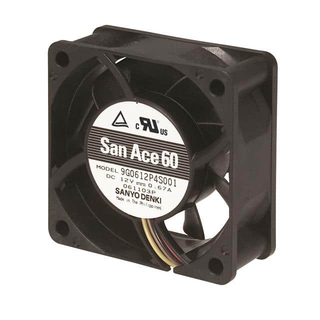 9G0624H4D001 FAN AXIAL 60X25MM 24VDC WIRE