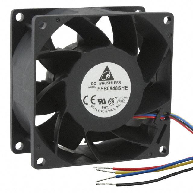 FFB0848SHE-TP36 FAN AXIAL 80X38MM 48VDC WIRE