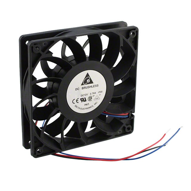 FFB1212HH-F00 FAN AXIAL 120X25.4MM 12VDC WIRE
