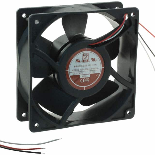 OD1238-48HB01A FAN AXIAL 120X38MM 48VDC WIRE