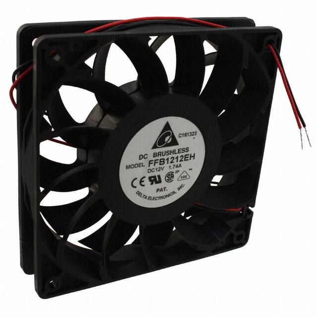 FFB1212EH FAN AXIAL 120X25.4MM 12VDC WIRE