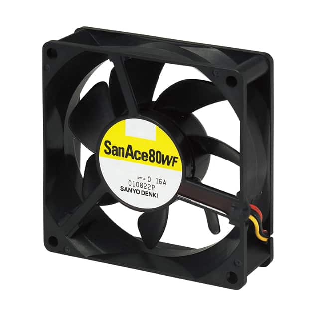 9WF0824S401 FAN AXIAL 80X25MM 24VDC WIRE
