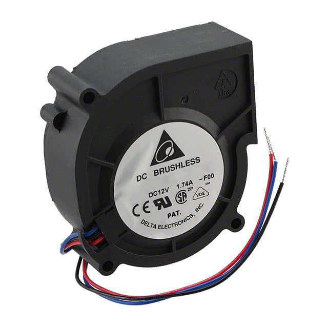 BCB0812GHN-F00 FAN BLOWER 80X30MM 12VDC WIRE