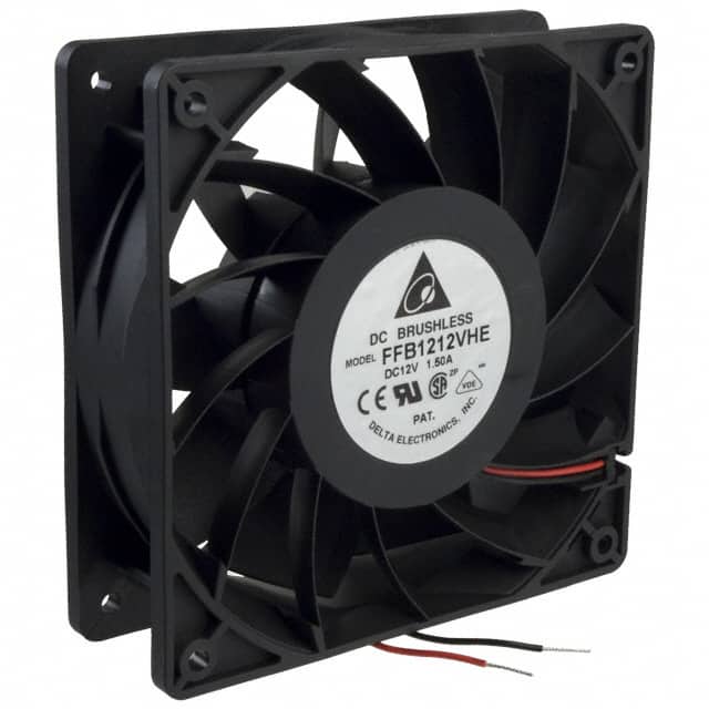 FFB1212VHE FAN AXIAL 120X38MM 12VDC WIRE
