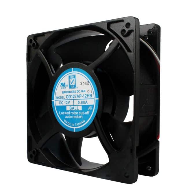 OD127AP-24MB DC FAN 24V 127X38MM