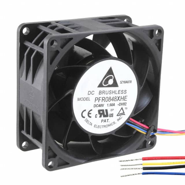 PFR0848XHE-DV82 FAN AXIAL 80X38MM 48VDC WIRE