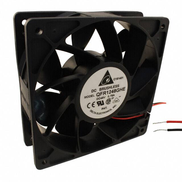 QFR1248GHE FAN AXIAL 120X38MM 48VDC WIRE
