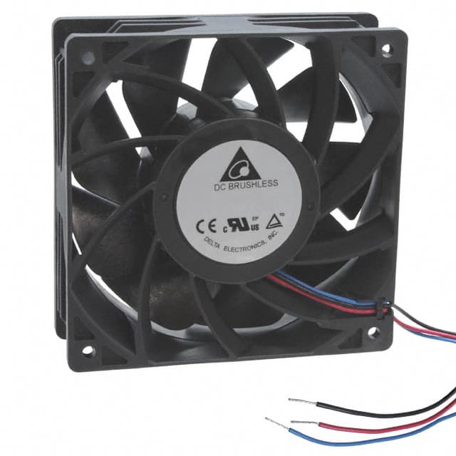 PFR1212UHE-F00 FAN AXIAL 120X38MM 12VDC WIRE