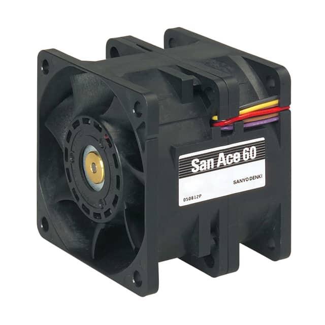 9CR0612P5G03 FAN AXIAL DUAL 60X51MM 12VDC