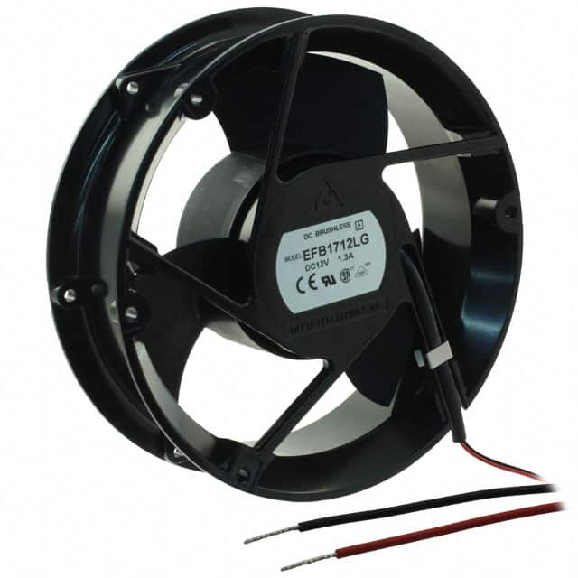 EFB1712LG FAN AXIAL 172X50.8MM 12VDC WIRE