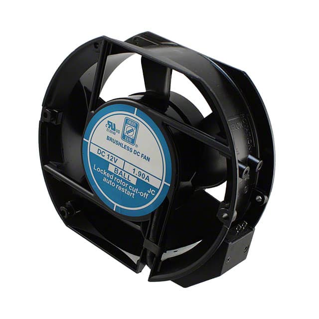 OD172SAP-12HTB FAN AXIAL 172X50.8MM 12VDC TERM