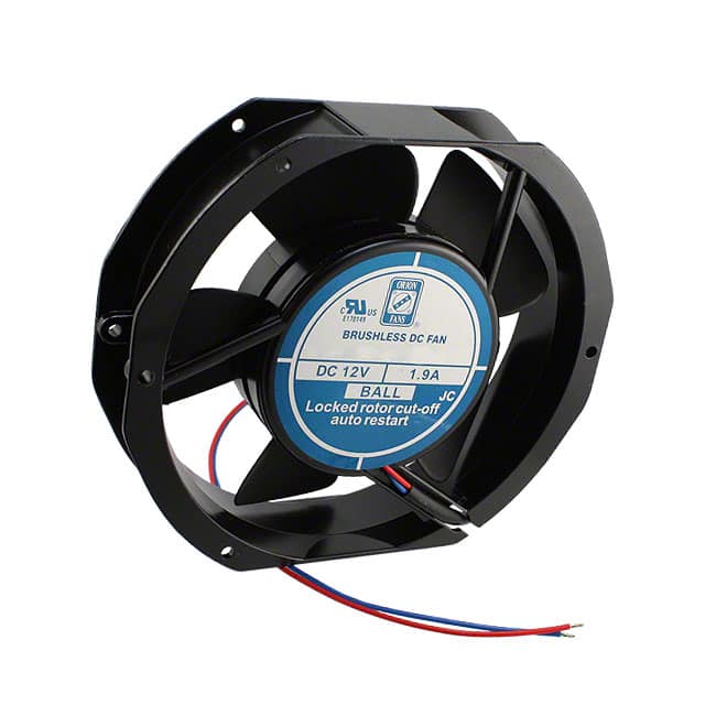 OD172SAPL-12HB FAN AXIAL 172X38.5MM 12VDC WIRE