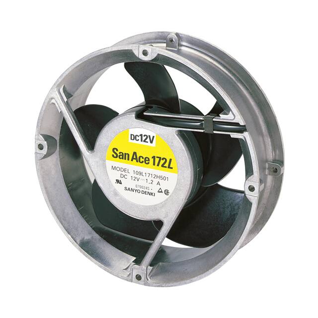 109L1712H501 FAN AXIAL 172X51MM 12VDC WIRE