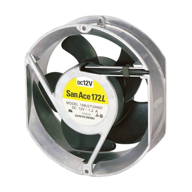 109L5712H501 FAN AXIAL 172X51MM 12VDC WIRE