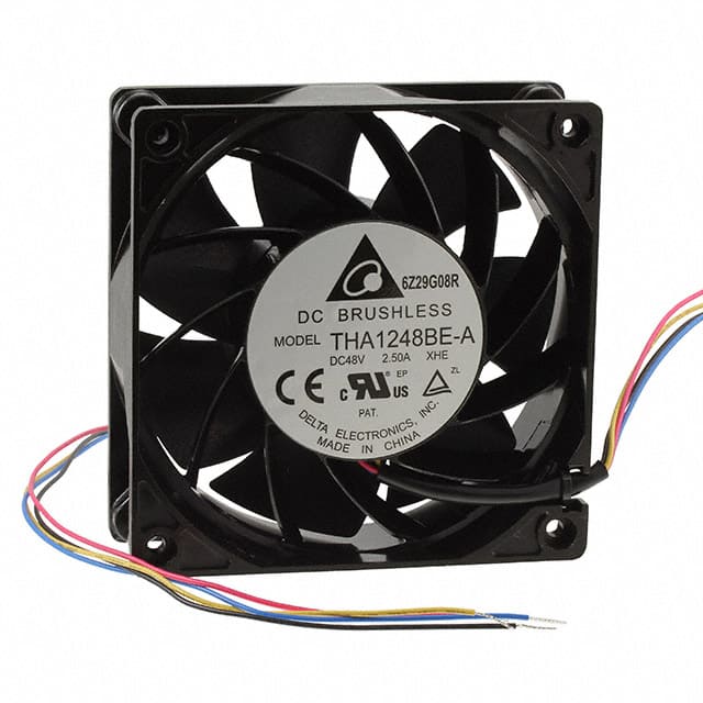 THA1248BE-AXHE FAN AXIAL 120X38MM 48VDC WIRE