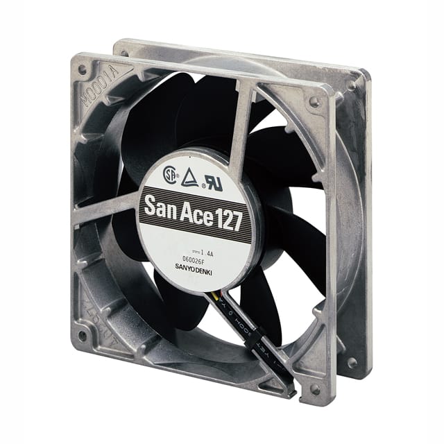 109E1312A101 FAN AXIAL 127X38MM 12VDC WIRE