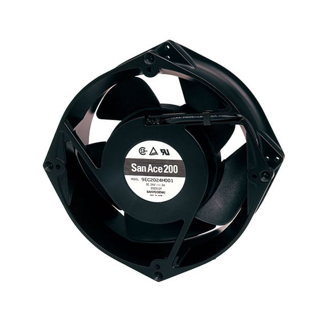 9EC2024H001 FAN AXIAL 200X70MM 24VDC WIRE
