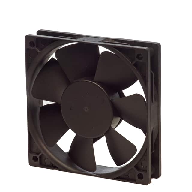 R1225Y12BPLB2-7 FAN AXIAL 120X25MM 12VDC WIRE