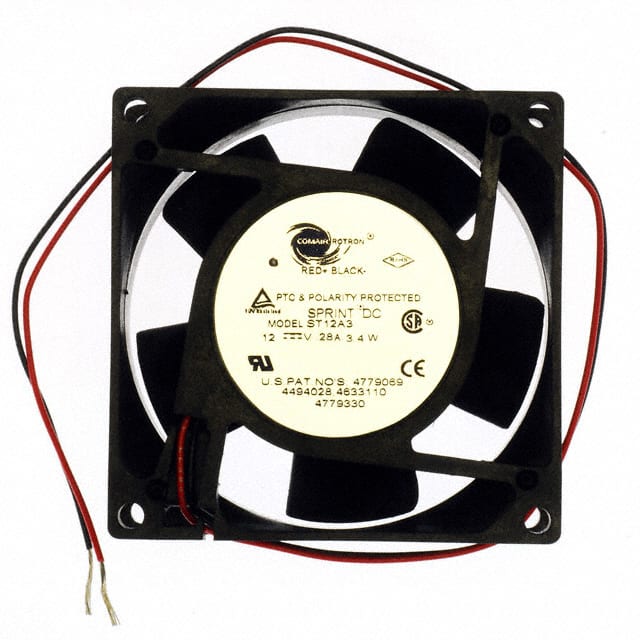 19032107A FAN AXIAL 80X32MM 12VDC ST12A3