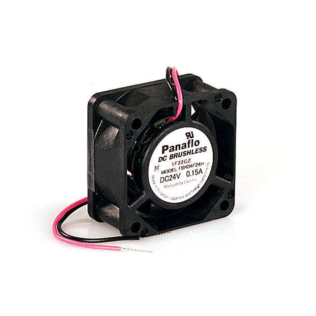 FBK04F24H FAN AXIAL 40X20MM 24VDC WIRE