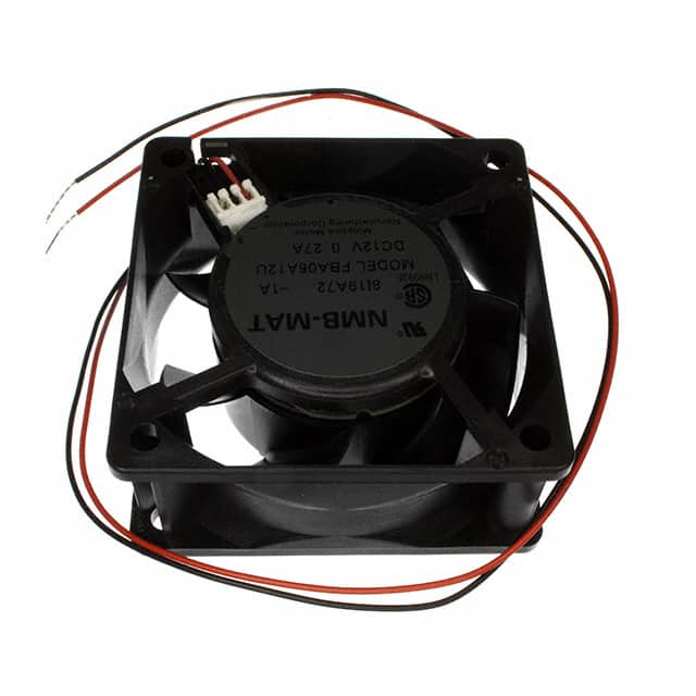FBA06A12U1A FAN AXIAL 60X25.5MM 12VDC WIRE