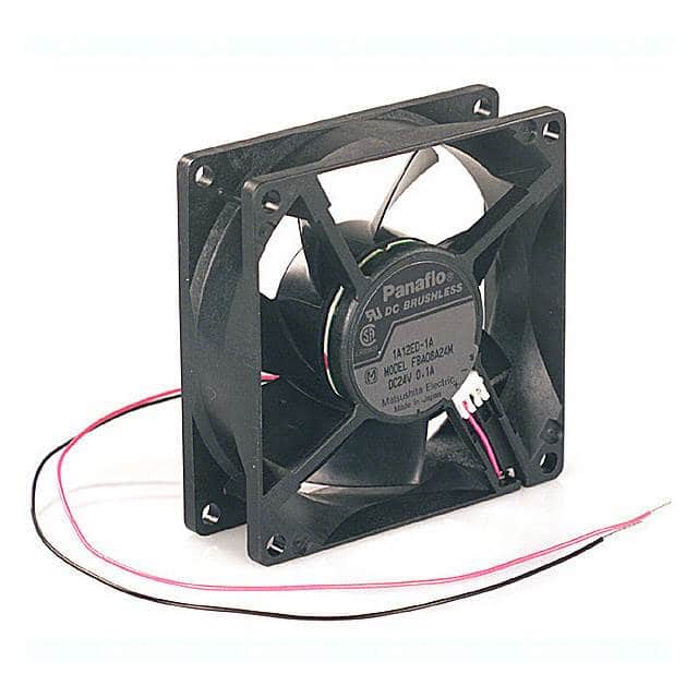 FBA08A24M1A FAN AXIAL 80X25.5MM 24VDC WIRE