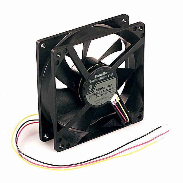 FBA09A24H1BS FAN AXIAL 92X25.5MM 24VDC WIRE