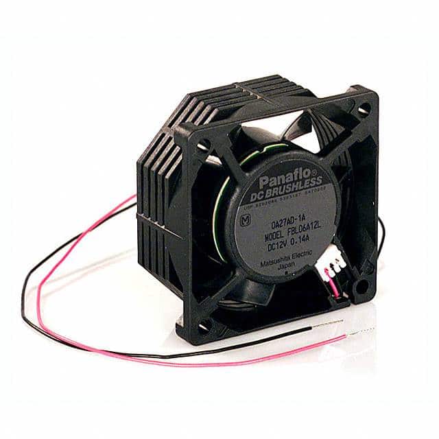 FBL06A12L1A FAN AXIAL 60X25.5MM 12VDC WIRE