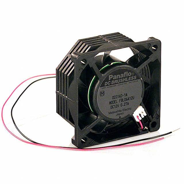 FBL06A12U1A FAN AXIAL 60X25.5MM 12VDC WIRE