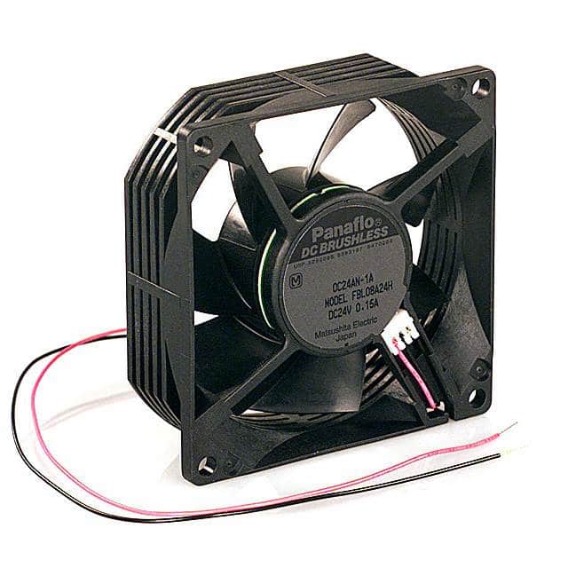 FBL08A24H1A FAN AXIAL 80X25.5MM 24VDC WIRE