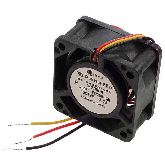 FBK04F12HS FAN AXIAL 40X20MM 12VDC WIRE