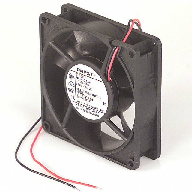 3414 FAN AXIAL 92X25.4MM 24VDC WIRE