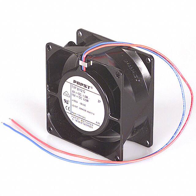8112G FAN AXIAL 80X38MM 12VDC WIRE