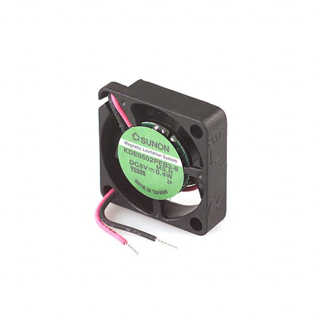 KDE0502PEB3-8 (MS.N) FAN AXIAL 25X6.9MM 5VDC WIRE